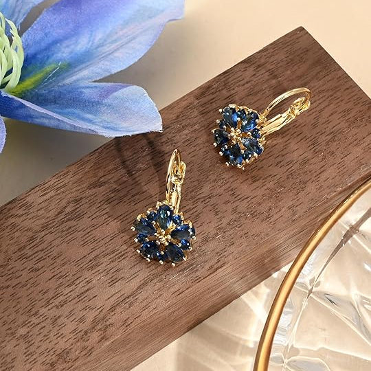 Calina Aretes de Flor | Oro