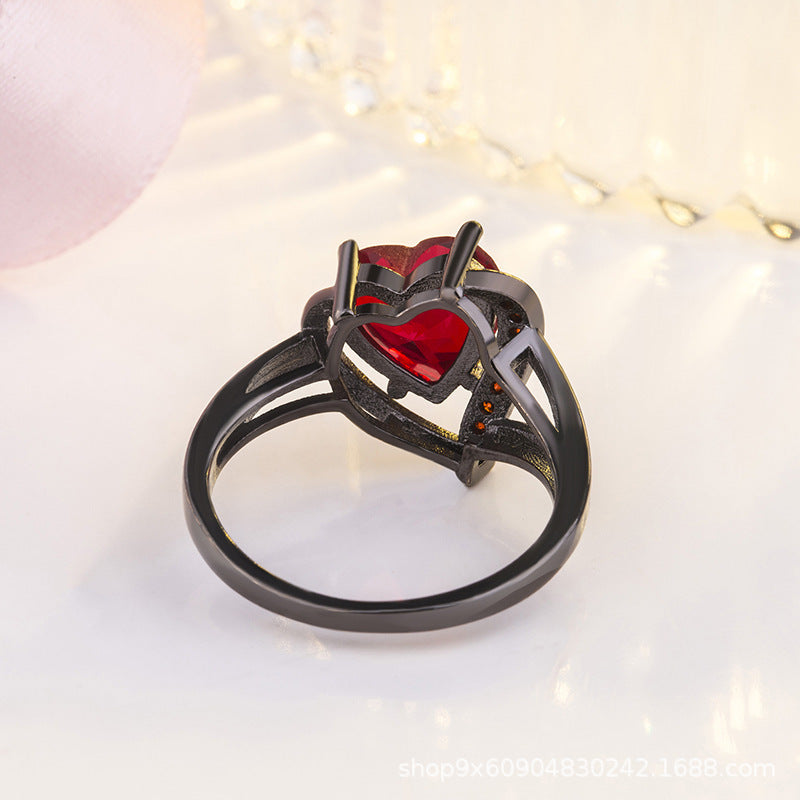 Calindra Rosethorne Anillo | Acabado Negro