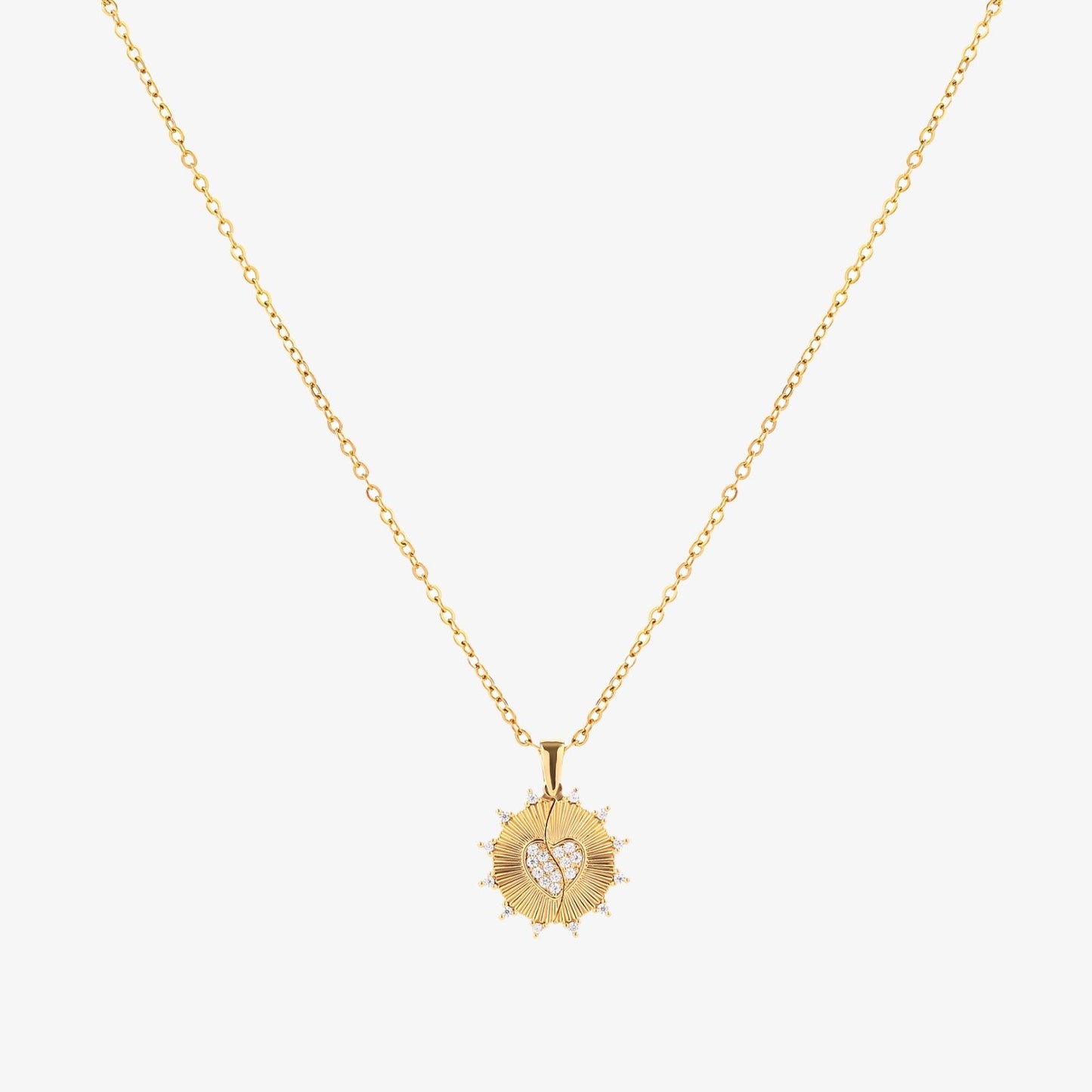 Collar Amor Rayo de Sol | Oro