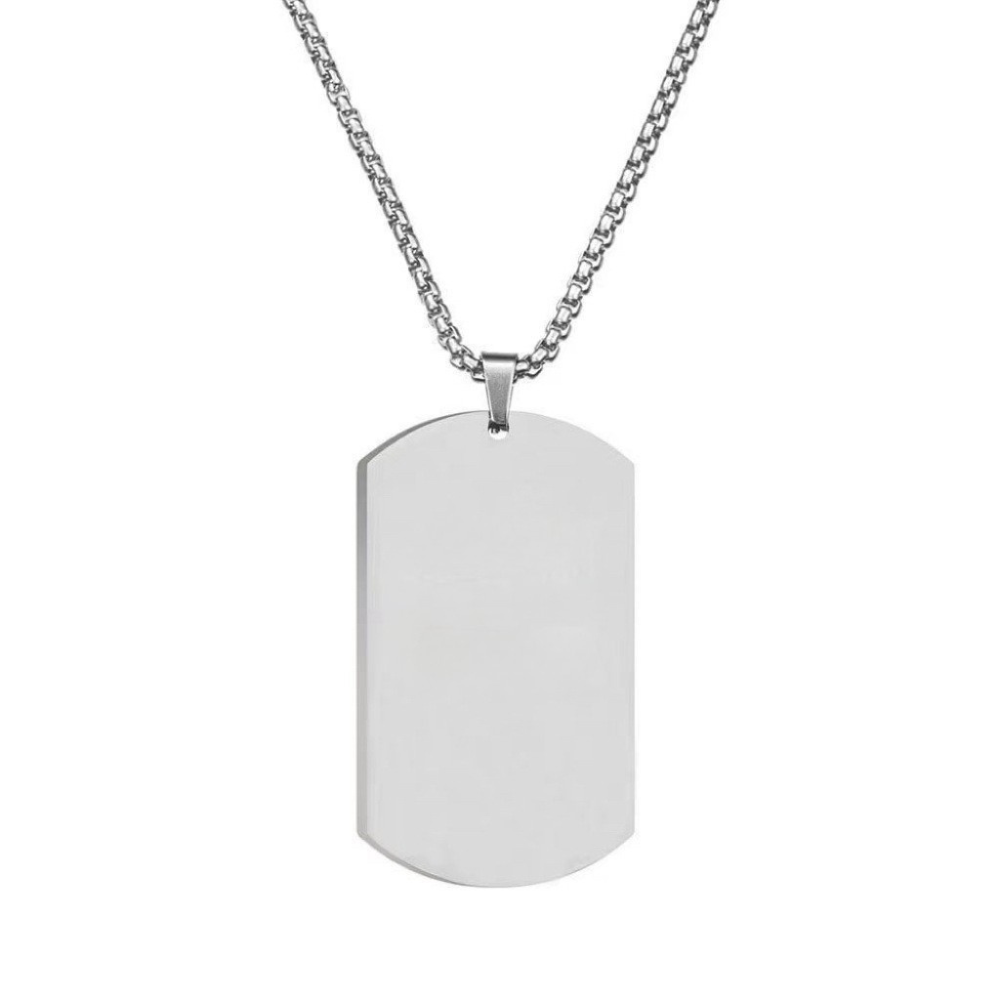 Collar Placa Essential | Oro