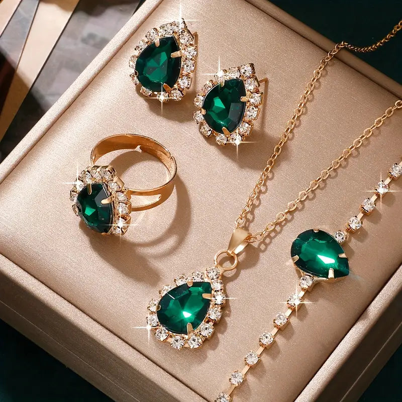 Elisandre Vermont Set de Joyería | Oro