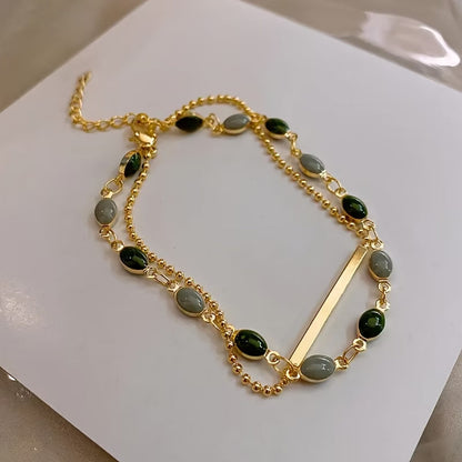 Olivia Moss Pulsera Dúo | Oro