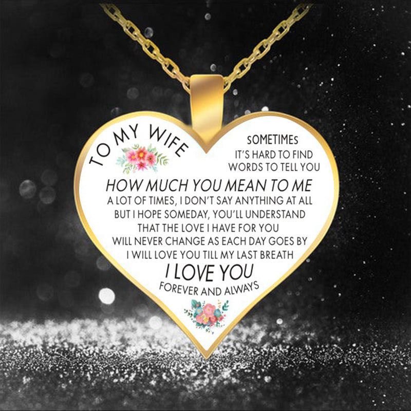 Collar Palabras del Corazón - Recuerdo