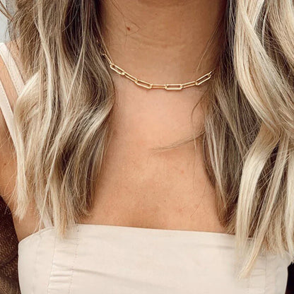 Archen Collar de Cadena Elegante | Oro