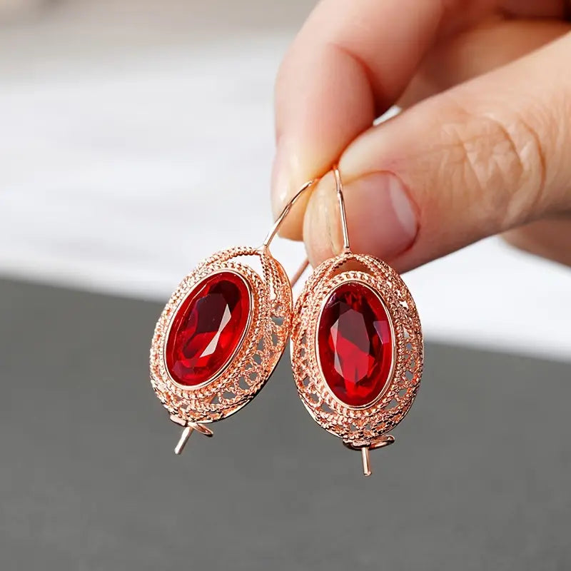 Talessia Rougefort Aretes | Oro Rosa
