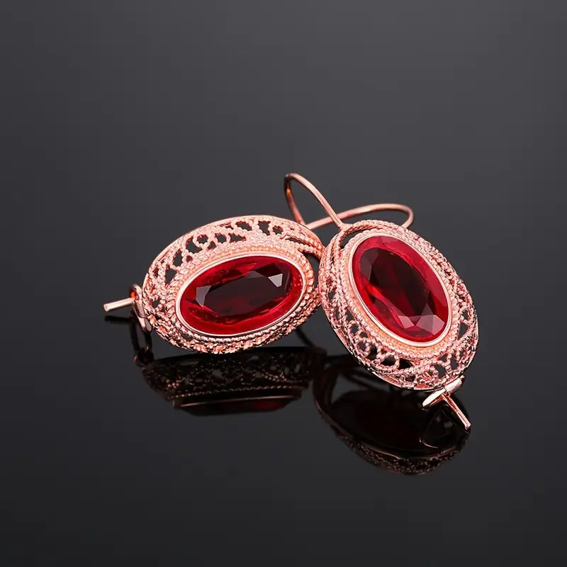 Talessia Rougefort Aretes | Oro Rosa