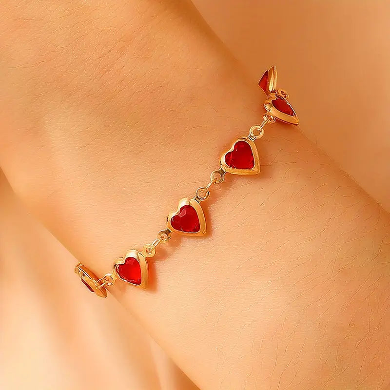 Ophelyra Garnetelle Pulsera | Oro