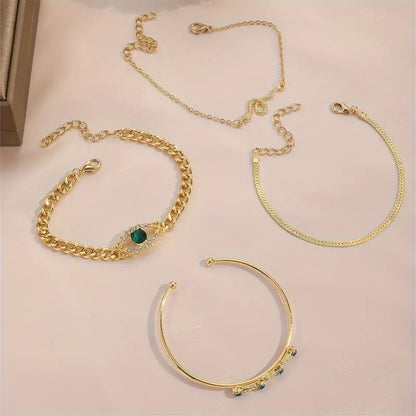 Serpina Veyra Set de Pulseras | Oro
