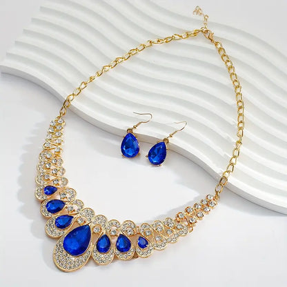 Maevina Zafiros Set de Joyería | Oro