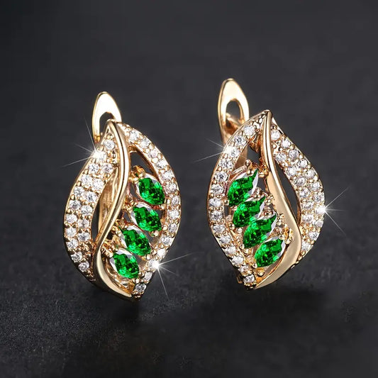 Isola Verdancia Aretes | Oro