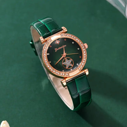 Verdantra Timecourt Set de Joyería | Oro