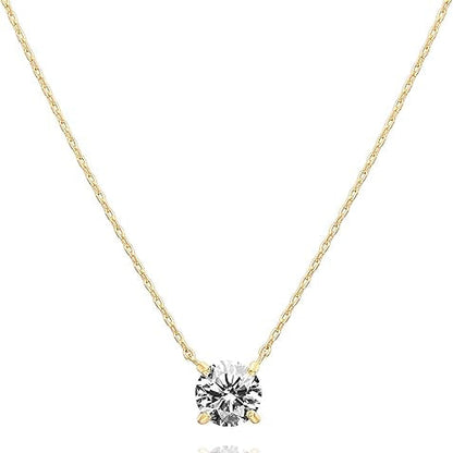 Aurora Collar de Cristal | Oro