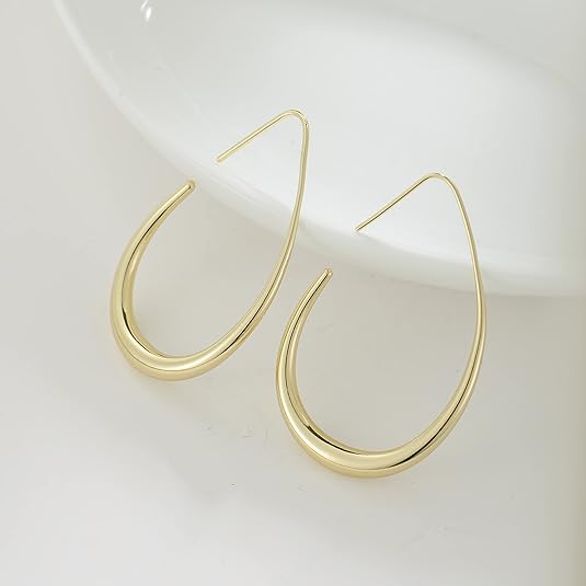 Aretes de Argolla Sunlit | Oro