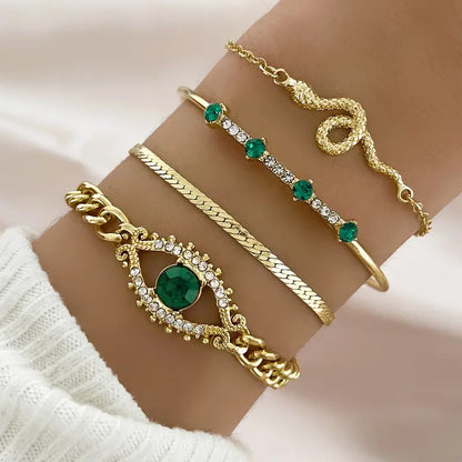 Serpina Veyra Set de Pulseras | Oro
