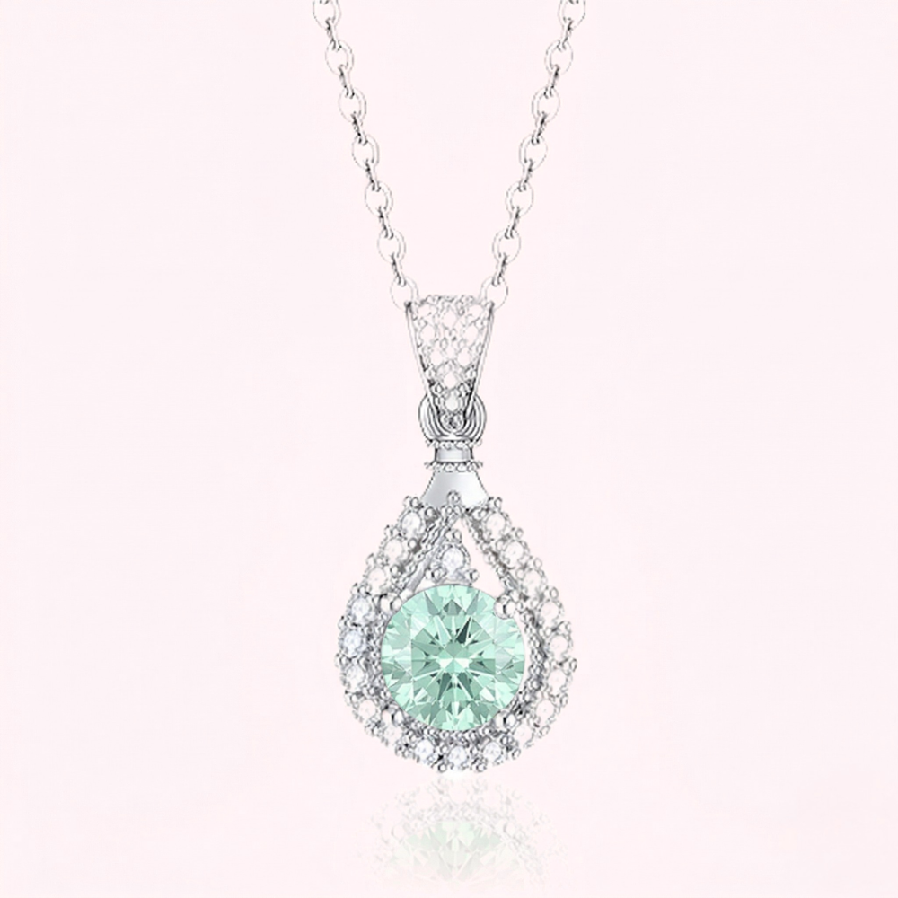 Alindra Voselle Collar | Oro Blanco
