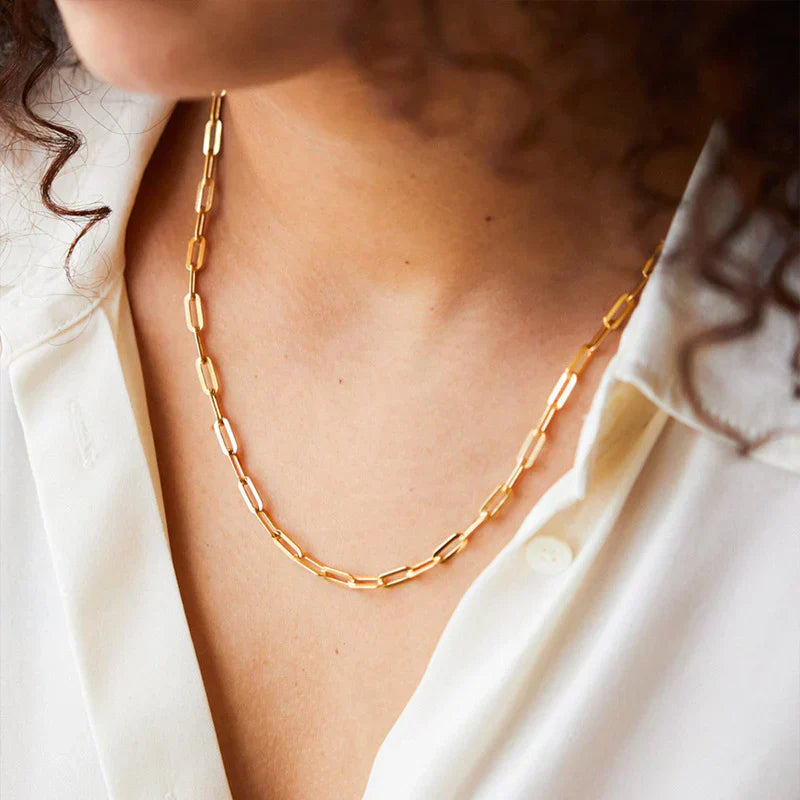 Archen Collar de Cadena Elegante | Oro