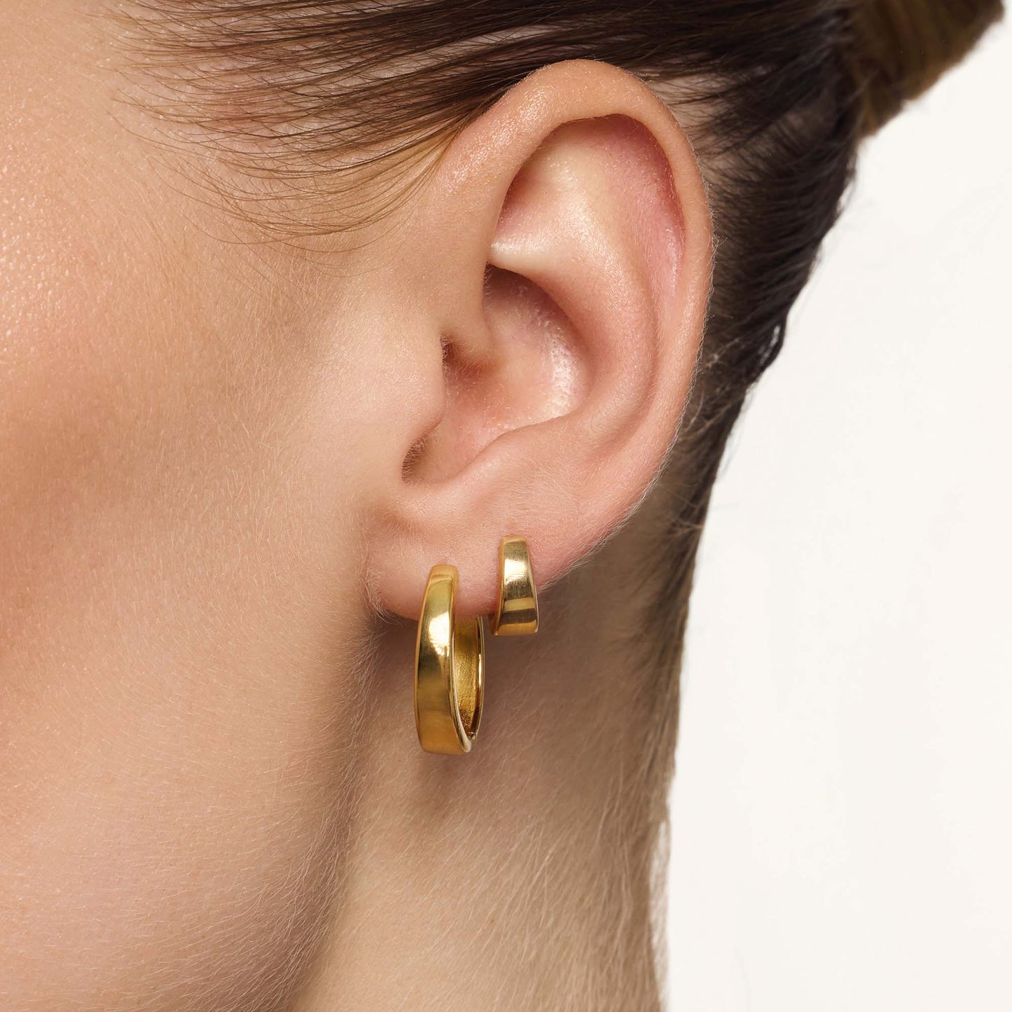 Gia Aretes de Argolla | Oro