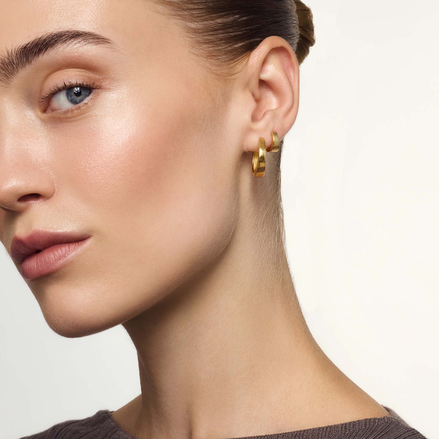 Gia Aretes de Argolla | Oro