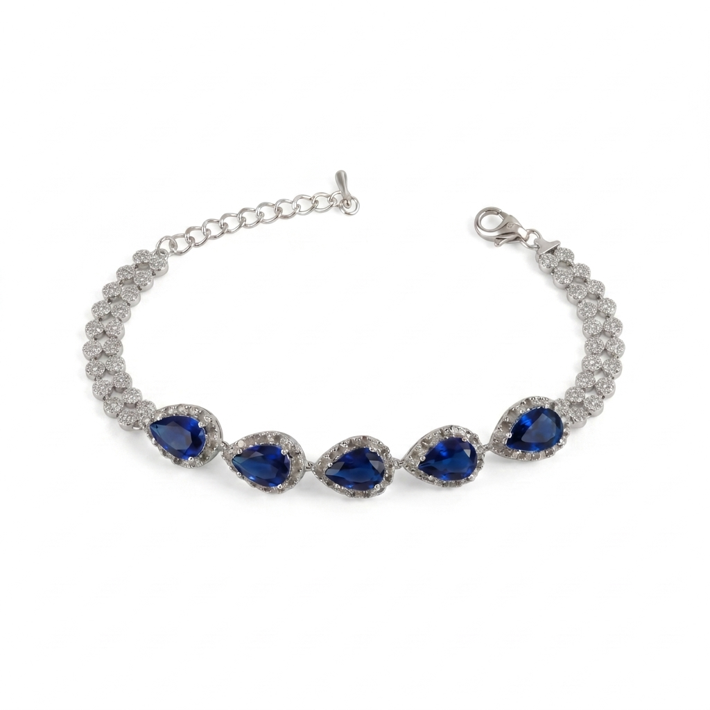 Seren Lysmera Pulsera | Oro Blanco