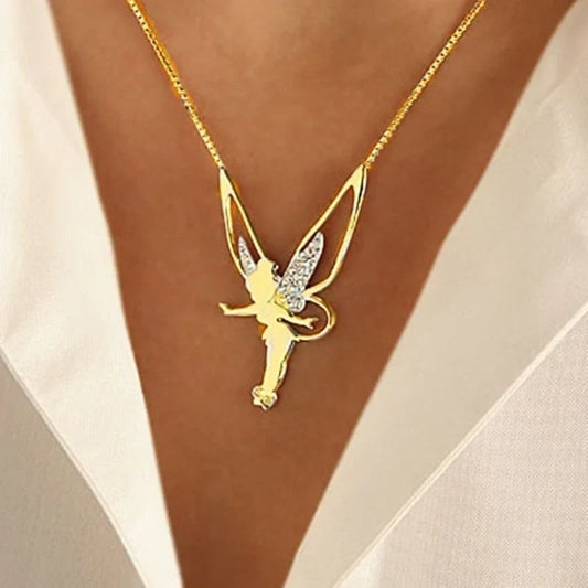 Collar Hada de la Suerte | Oro