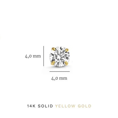 Larmes de Lune Set de Aretes con Piedra | Oro