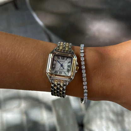 Fienna Reloj | Oro Blanco