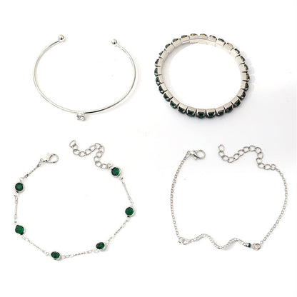 Sorina Feldwyn Set de Pulseras | Oro Blanco