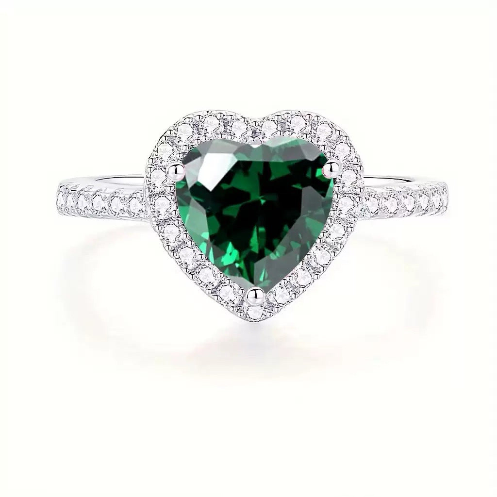 Delara Virenza Anillo | Oro Blanco