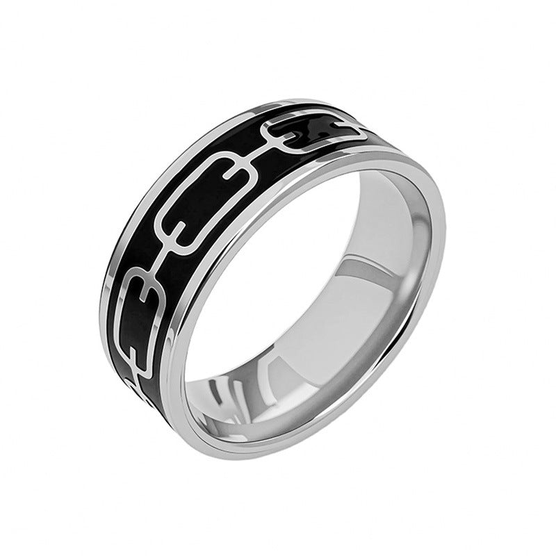Anillo Urban Link | Oro Blanco