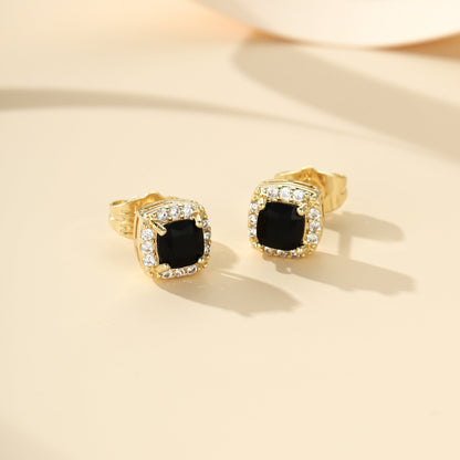 Pendientes Midnight Royale | Oro