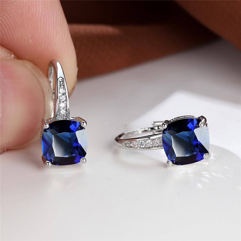Aretes de Argolla con Piedra Mística | Oro