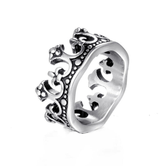 Anillo Monarca Prestige | Oro Blanco