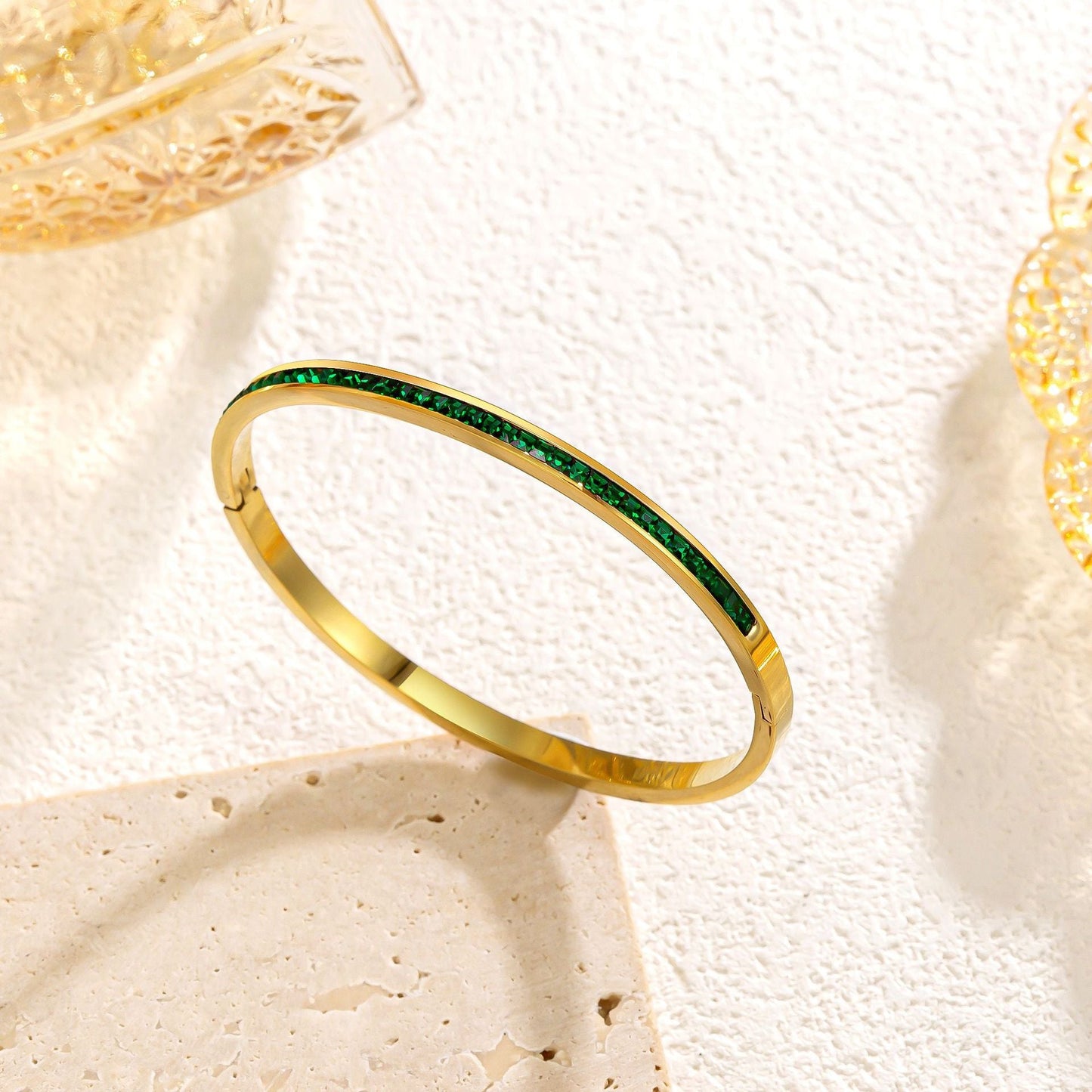 Celeste Viride Pulsera | Oro