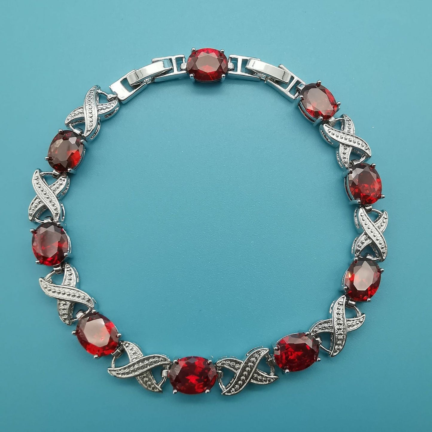 Alendra Flameaux Pulsera | Oro Blanco