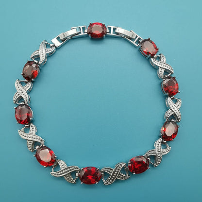 Alendra Flameaux Pulsera | Oro Blanco