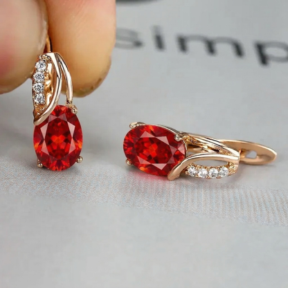 Veressa Ruberine Aretes | Oro