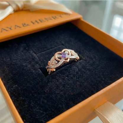 Violetheart Anillo Oro y Plata | Oro Mixto