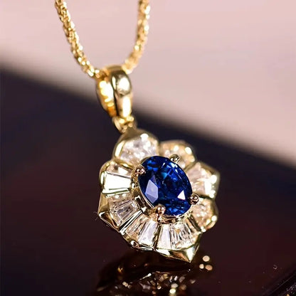 Kavella Noctazure Collar | Oro