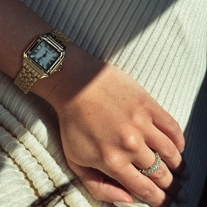 Fienna Reloj | Oro Blanco