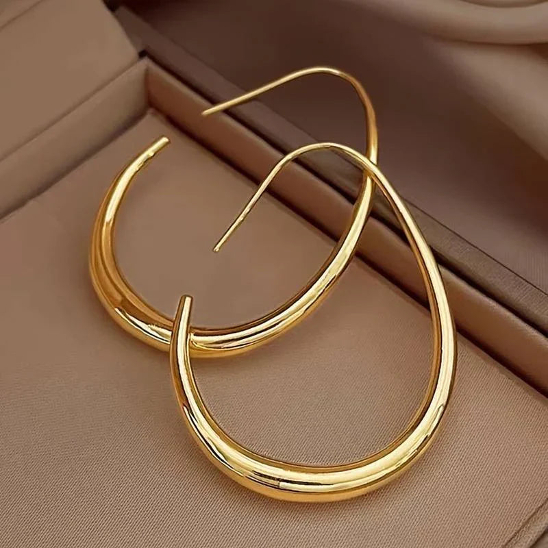Aretes de Argolla Oro Antiguo | Oro