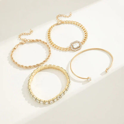 Domitia Calvina Set de Pulseras | Oro